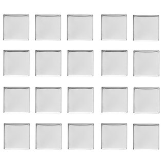 Empty Metal Pans 20 Pack - Square